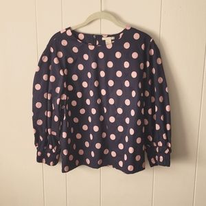 H&M polka dot shirt